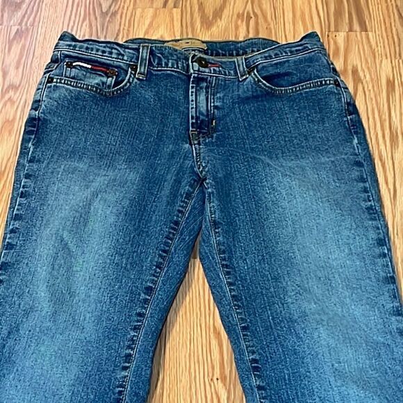 Y2K Tommy Hilfiger Vintage Boot Cut Jeans, 7 short - Picture 2 of 12
